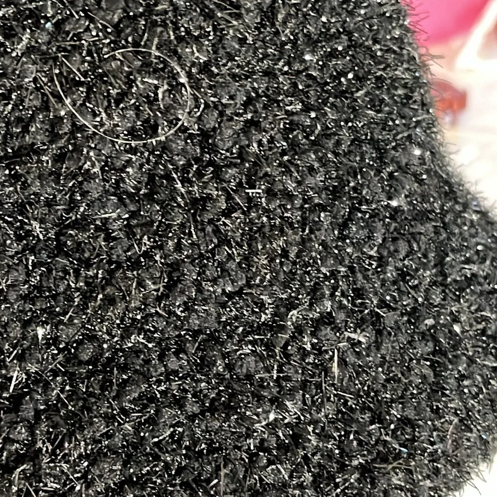 Cejon one size black one size bucket hat with silver threading a bit of sparkle